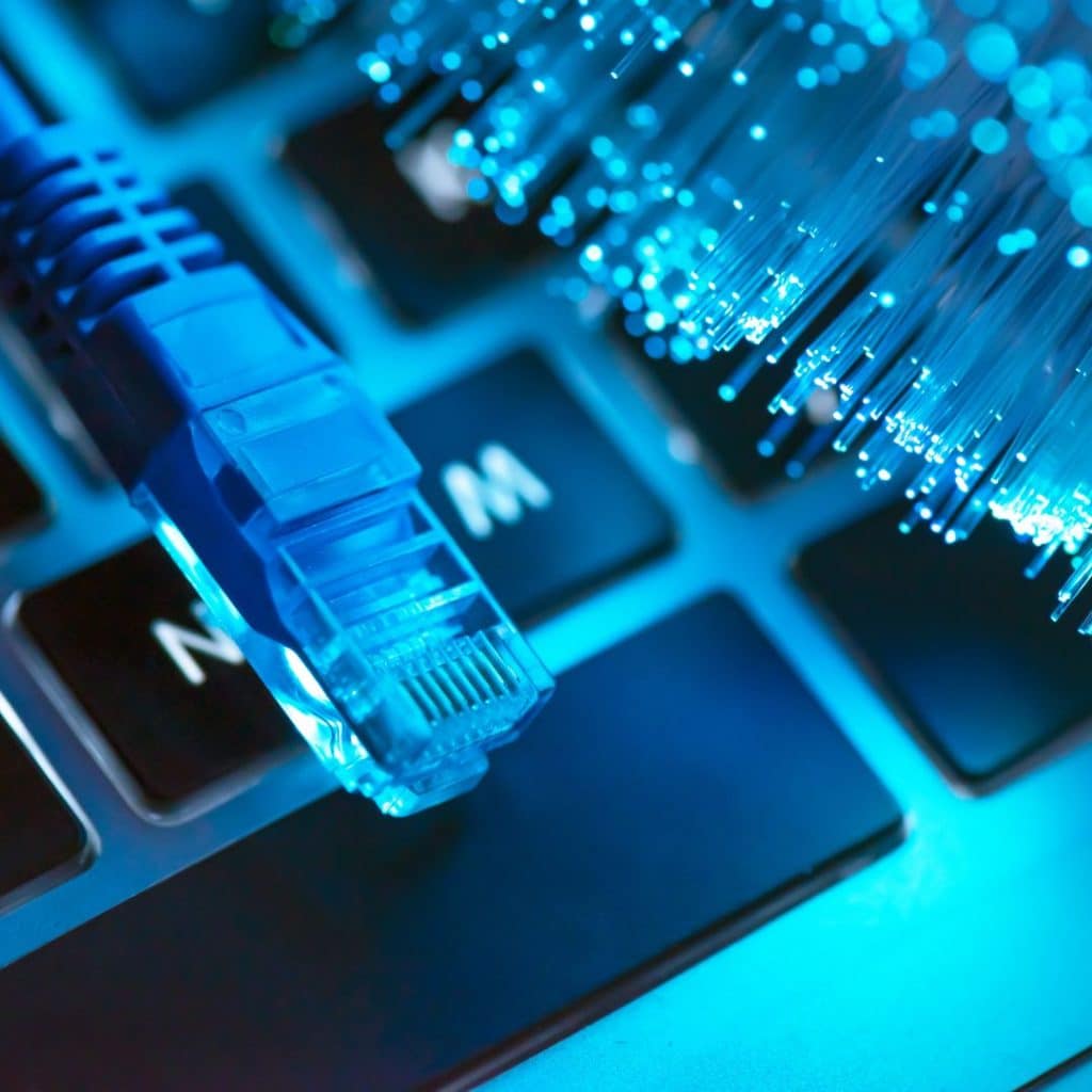 Fiber cable Hastighedstest